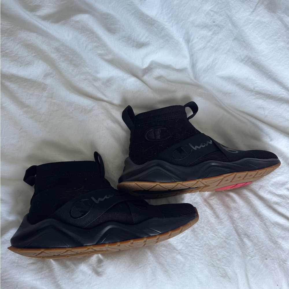 Champion Black Rally Pro High Top Sneakers